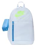 Nike Elemental Rucksack für Erwachsene und Kinder, 20 l, Grau/Blau/Grün, Grau/Blau/Grün, Medium, Unisex Rucksack für Erwachsene und Kinder