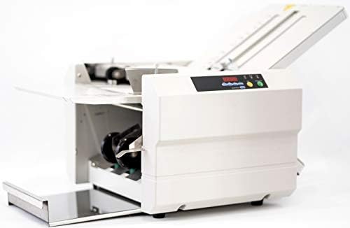 Dynafold DE-42FC Center Feed Paper Folding, 15000 pcs/hr Folding Speed, Unique Feed System Allows Heavy & Glossy Paper Folding, Papers Folded Can Range in Size from 3.5" x 5" up to 11" x 17"