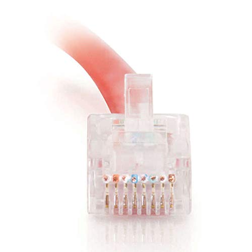 Image of C2G /Cables to Go 26704 Cat5E Non-Booted Unshielded (UTP) Network Crossover Patch Cable, Orange (14 Feet /4.26 Meters)