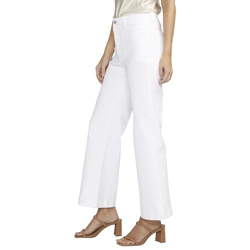 Silver Jeans Co. Women's Vintage Patch Pocket Wide Leg High Rise Jeans-Legacy2