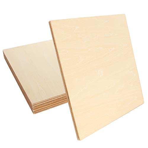 10 Pack Balsa Wood Sheets, Balsa Wood 1/8 Inch Thick 10