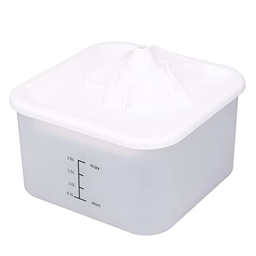 Fuente automática para agua de gato con filtro y luz LED miniatura 5