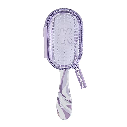 The Knot Dr. Conair Detangling Hair Brush, Travel, Purple