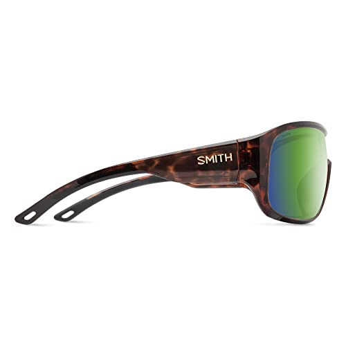 Image of Smith Spinner Perfomance Sunglasses-Tortoise | Chromapop Polarized Green Mirror
