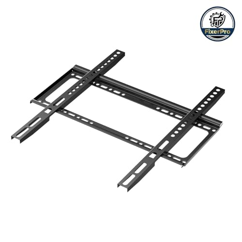 Image of FM2 TV Wall Mount Stand 55 Inch Bracket for 32 Inch to 55 Inch Smart TV /LEDs | Heavy Duty Wallmount TV Mount - Black (Pack of 1)
