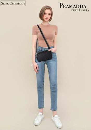 Pramadda-Pure-Luxury-Mini-Faux-Leather-Mobile-Sling-Bag-For-Women-Stylish-Side-Shoulder-Crossbody-Bags-For-Girls-Daily-Use-Messenger-Purse-With-Waist-Bag-2-in-1-Latest-Trendy-Handbags