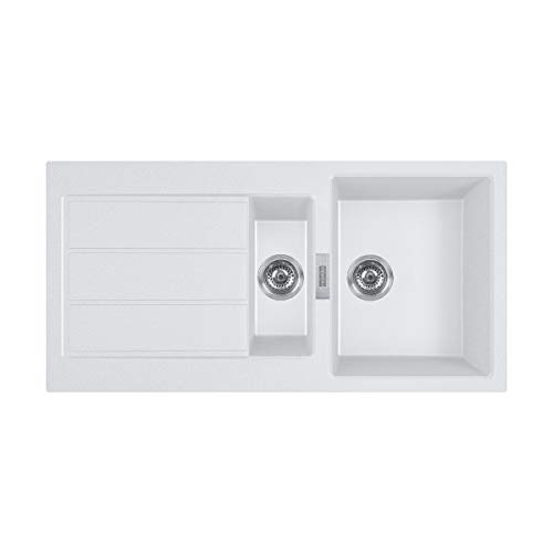 EVIER FRANKE 915700 SIRIUS 2 BLANC
