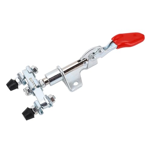 Push Pull Quick Release Clamp, Adjustable Quick Release Clamp Double Head Push Pull Clamp Non Slip Handle Toggle Clamp for Woodworking, Toggle Clamps