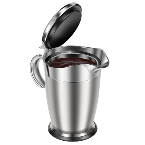 BAODBF 304 Edelstahl Thermo Sauciere,750ML...