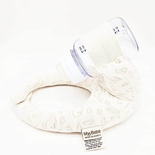 Image of My Bebe Baby Self Feeding Cushion, Baby Self Feeding Pillow, Breast Feeding Pillow, Baby Feeding Bottle Holder