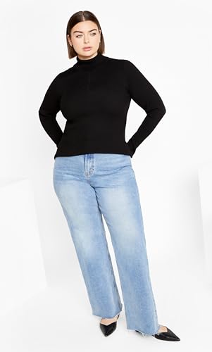 City Chic Women's Plus Size Jumper Kiki2