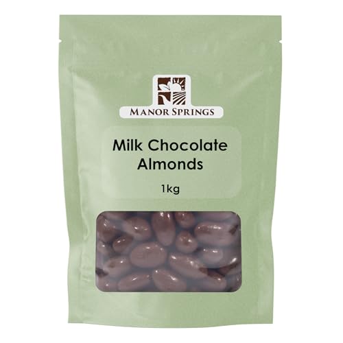 Milk Chocolate Almonds 1kg by Manor Springs