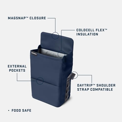 Image of YETI Daytrip 6L Insulated Soft Cooler Lunch Bag, Classic Navy