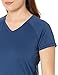 Kanu Surf Women's Solid Upf 50+ Swim Tee, Navy, Small