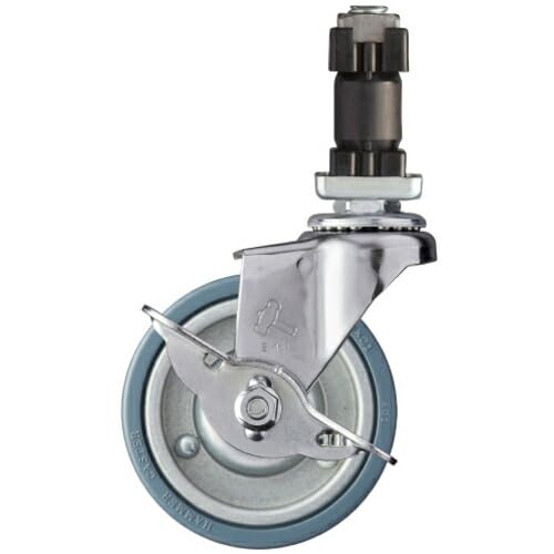 Hammer Pipe Insertion Swivel Rubber Wheels (Steel Wheels) 3.0 inches (75 mm) for 25 Angles, Includes Stopper 4154EN-PR75