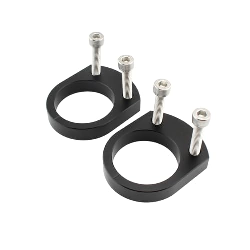 Pince de guidon moto 14mm en alu noir pour Kawasaki ZX-14R et ZZR1400 de 2006 à 2022