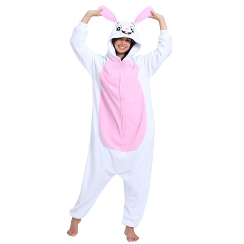 LBJR Combinaison Pyjama Homme Kigurumi Adulte Onesie Grenouillere Femme