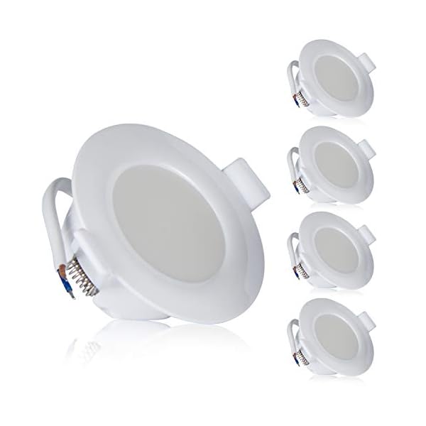 TEVEA PREMIUM LED Einbauleuchte - 230v - LED Einbaustrahler - helles, reines Licht - Deckenspot - Ultra Flach - IP44…