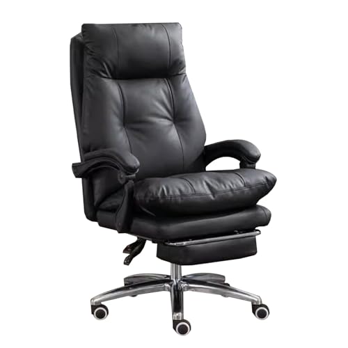 Siège de bureau pour le mal de dos avec repose-pieds et dossier inclinable