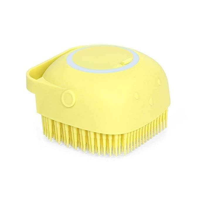 Silicone Massage Bath Brush for Hair Scalp & Body – Soft Bath Wash Scrubber with Shampoo Soap Dispenser – Body Cleaning & Massaging Brush for Men & Women (Multicolor)-image-33