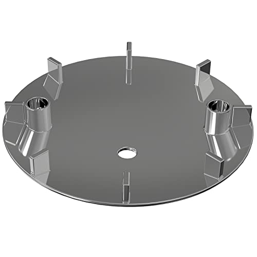 Duschabfluss Abdeckung, 112 mm Duschablauf Deckel, Chrom Duschdeckel für Dusche und Badewanne für 6958.99, Dusche Abfluss Abdeckung