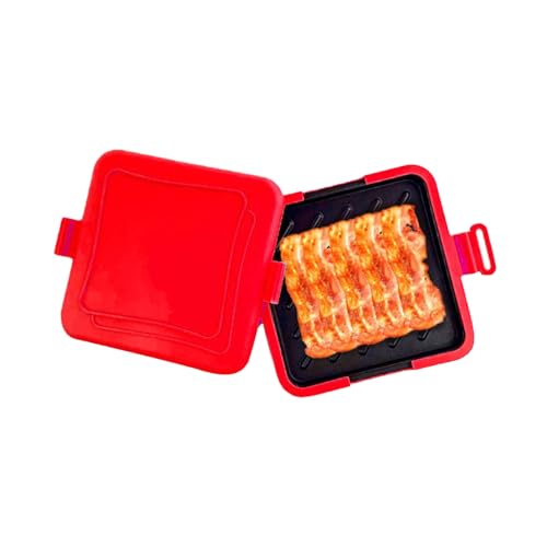 Fabricante de sándwiches de microondas - tostadora de pan, olla rápida | Press de calefacción antiadherente para desayuno de queso de huevo Desayuno de panini