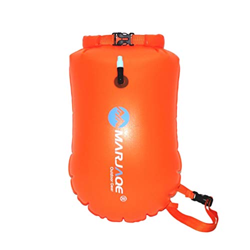 Bolsa de armazenamento inflável para nadadores, triatletas, snorkelers, surfistas, caiaque, seco