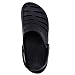Nautica Men's Clogs - Athletic Sports Sandal - Water Shoes Slip-On with Adjustable Back Strap-River Edge-Black Size-10