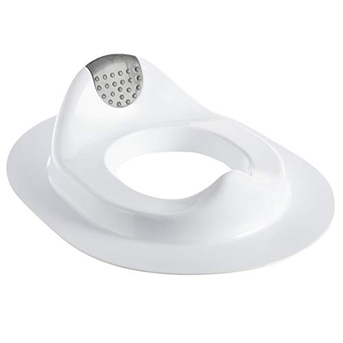 Vital Innovation Réducteur de WC Ergonomique - Blanc / Argent