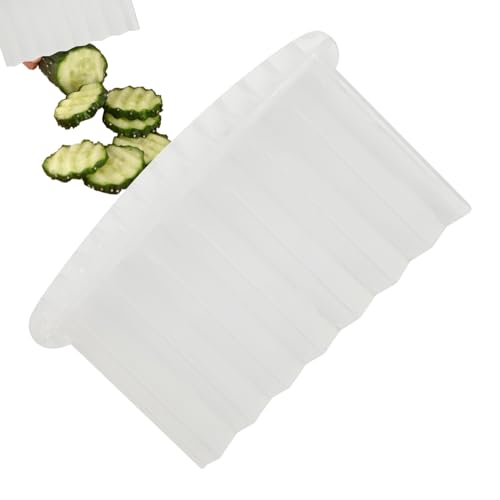 Tagliapatate A Onde - Affetta Patate Fritte E Frutta Con Forma Ondulata,Utensile da Cucina Ergonomico per Preparazioni Creative e Piatti