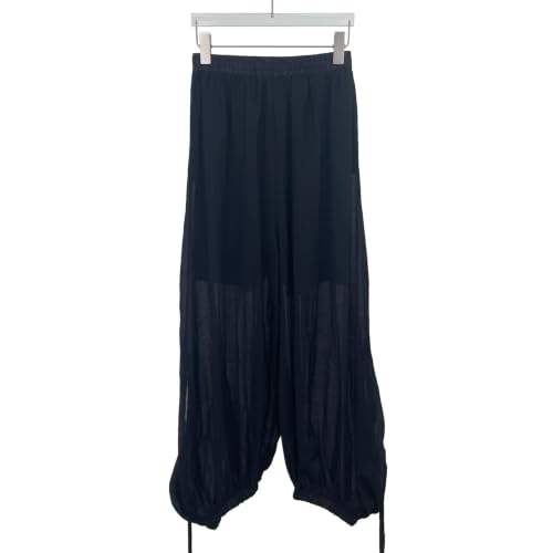Pantalon palazzo taille haute élastique pour danse et yoga