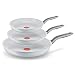 Produktbild Tefal C90809 Ceramic Control Bratpfannen-Set, Keramikversiegelt Backofengeeignet bis 175 °C, Perfekte Ergebnisse (ohne Antihaft, Induktionsherd geeignet, hitzebeständiger Thermo Griff)