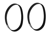 Besttoolifes Zahnriemen für GHO 31-82, PHO 25-82, 25-83, 25-91, 35-82 C | Ersatz-Antriebsriemen für Hobel- und Bodenkopf-Bürstenstange | 2-
