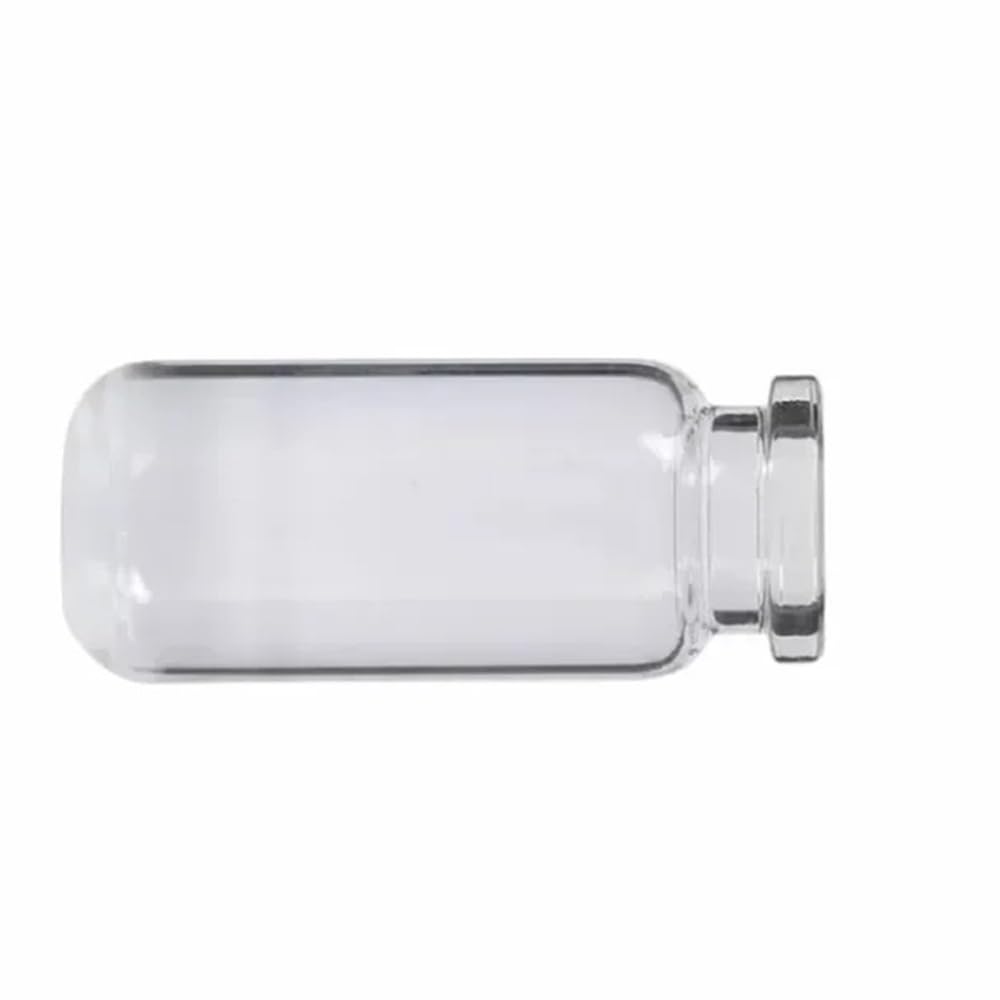 100 stücke Fläschchen Crimp 10ml Klar Crimp-top Headspace Fläschchen Glas Jaw Fläschchen Nur Rplacement
