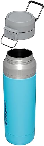 Image of Stanley Quick Flip GO Water Bottle 36 oz | Push Button Lid | Leakproof and Packable for Travel and Sports | Insulated Stainless Steel | BPA-Free | Pool