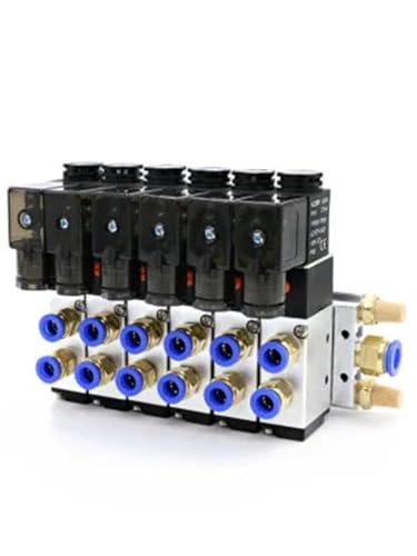 Électrovanne 4V210-08 AC220V pour centraliser 10 voies d'air