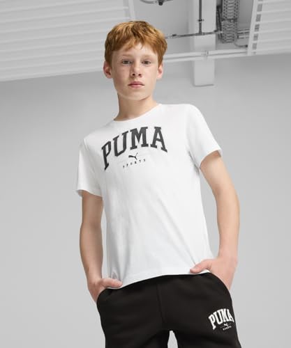Image of Puma Boy's Graphic Print Regular Fit T-Shirt