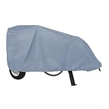 Cubierta impermeable para divisor de troncos, tela Oxford 210D para máquina de cortar madera, cubierta de equipo exterior resistente a la intemperie con hebilla de liberación rápida, gris (gris)