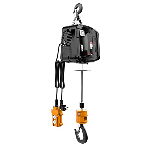IGZVMBO Polipasto eléctrico, grúa portátil de 100 kg/200 kg/300 kg para coches, mejoras del hogar, manejo de carga, taller de producción