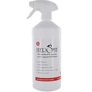 Herome Direct Desinfect Desinfectiespray – Desinfecterende Spray met 80% Alcohol – om Oppervlakten te Desinfecteren – 1000ml.