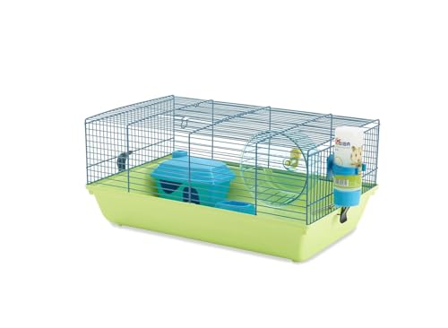 Savic Martha Triple Cage pour Hamster Blanc/Vert 47 x...