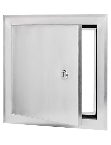 Panneau d'accès en acier inoxydable 304 trappe d'inspection murale 550x550mm