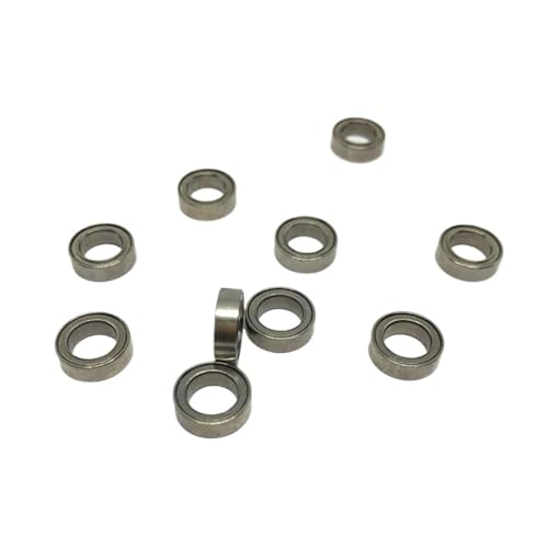 10Pcs MR85ZZ L-850ZZ 5x8x2.5 mm Deep groove ball bearing Miniature bearing(Stainless steel)
