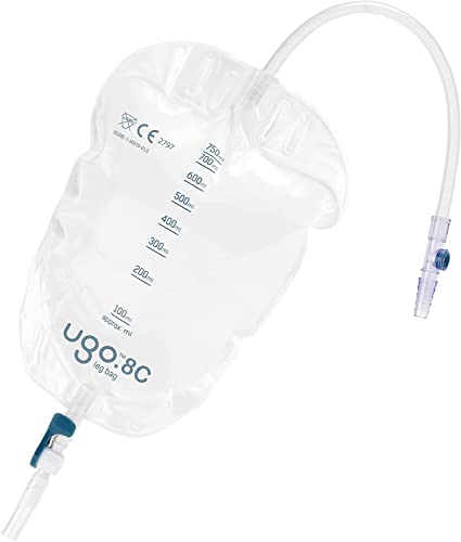 Exclusive Discount 🔥 Ugo Leg Bags (x10) – Urine Drainage Bags/Catheter Leg Bags, T Tap or Lever Tap with Soft Fabric Backing and a Natural Leg-Shape Design (Pack of 10) (Ugo 8C - 750ml, Long Tube, Lever Tap) One-Day Sale: Up to 50% Off Ugo Leg Bags (x10) – Urine Drainage Bags/Catheter Leg Bags, T Tap or Lever Tap with Soft Fabric Backing and a Natural Leg-Shape Design (Pack of 10) (Ugo 8C - 750ml, Long Tube, Lever Tap)