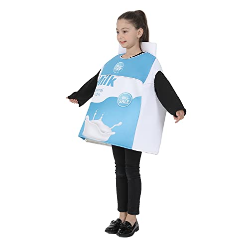 Disfraz infantil de caja de leche y galletas Halloween miniatura 3