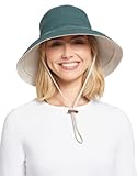 Holiday Sun Hat Upf50+ Uv Protection, Sun Protective Hat (as1, Alpha, l, x_l, Forest Green/Beige)
