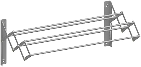 Clothesline, Aluminium, Grey Metallic, Normal