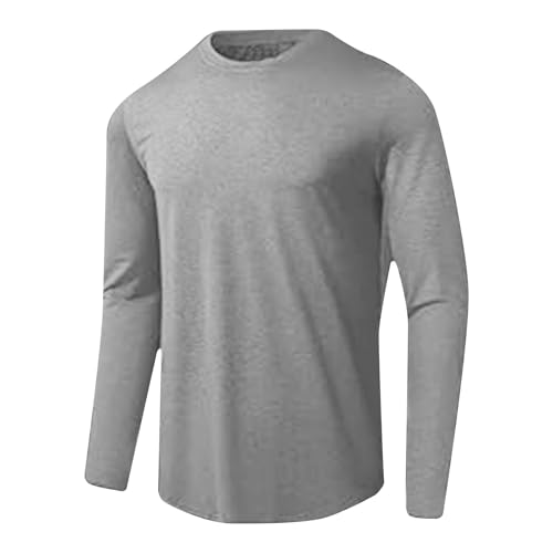 Men's Sun Protection Shirt UPF 50 Uv SPF T-Shirts Long Sleeve Fishing UPF 50+ Rash Guard for Camping Hiking Surfing3