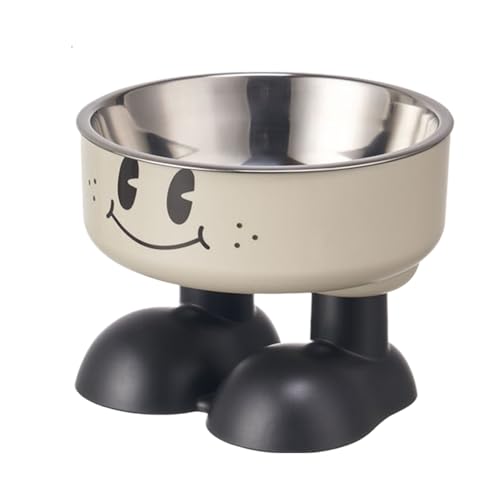 Ciotole rialzate per cani – Supporto regolabile e rialzato per animali domestici | Robusta in acciaio o ceramica per mangiare e bere, set doppio o singolo antiscivolo per piccole