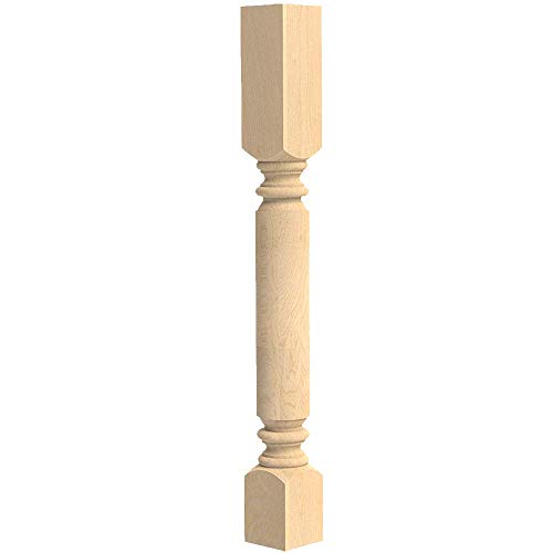 Classic Plain Column, Red Oak